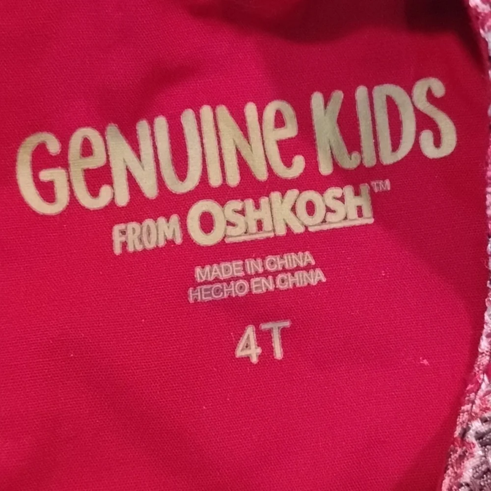 Genuine Kids by OshKosh Lined Tweed Dress for Toddler Girl, Size 4T